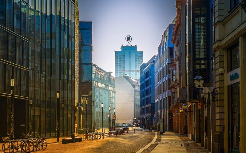 Leipzig, Innenstadt, Fußgängerpassage